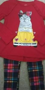 Faded Glory Girls 2pc Set Sz 7 (New)